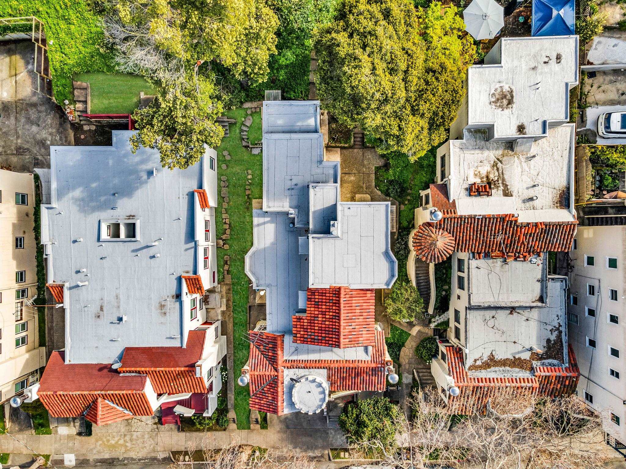 2340 Virginia Street Berkeley, CA 94709 - Photo 60 of 60 an aerial view of residential houses with outdoor space