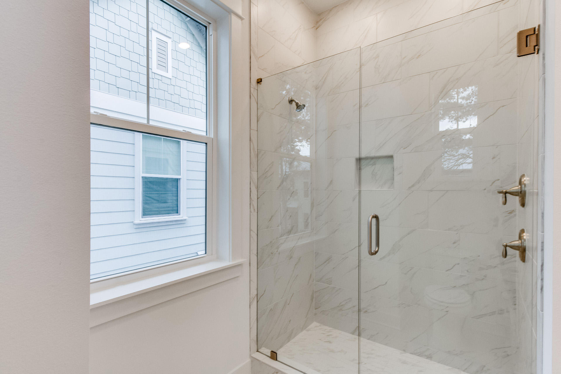 38 Pine Lands Loop East, Unit 447B Inlet Beach, FL 32461 - Photo 22 of 32 a bathroom with a shower