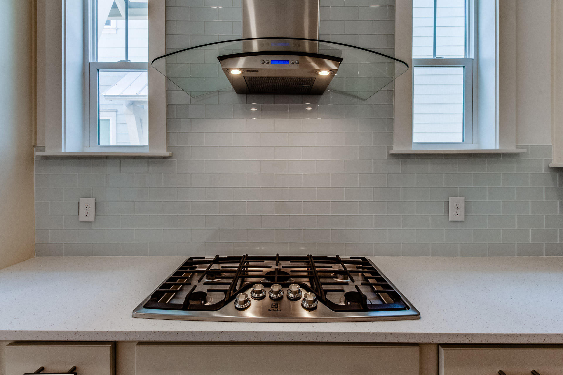 38 Pine Lands Loop East, Unit 447B Inlet Beach, FL 32461 - Photo 6 of 32 a kitchen with a sink a stove and cabinets