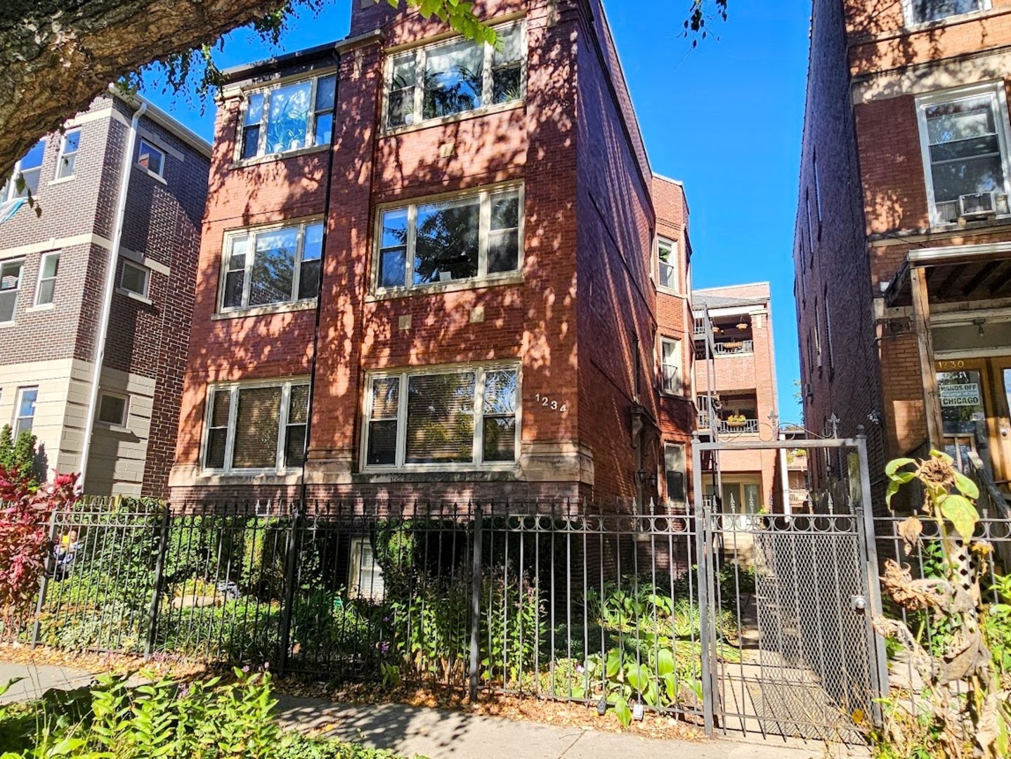 front view of a building