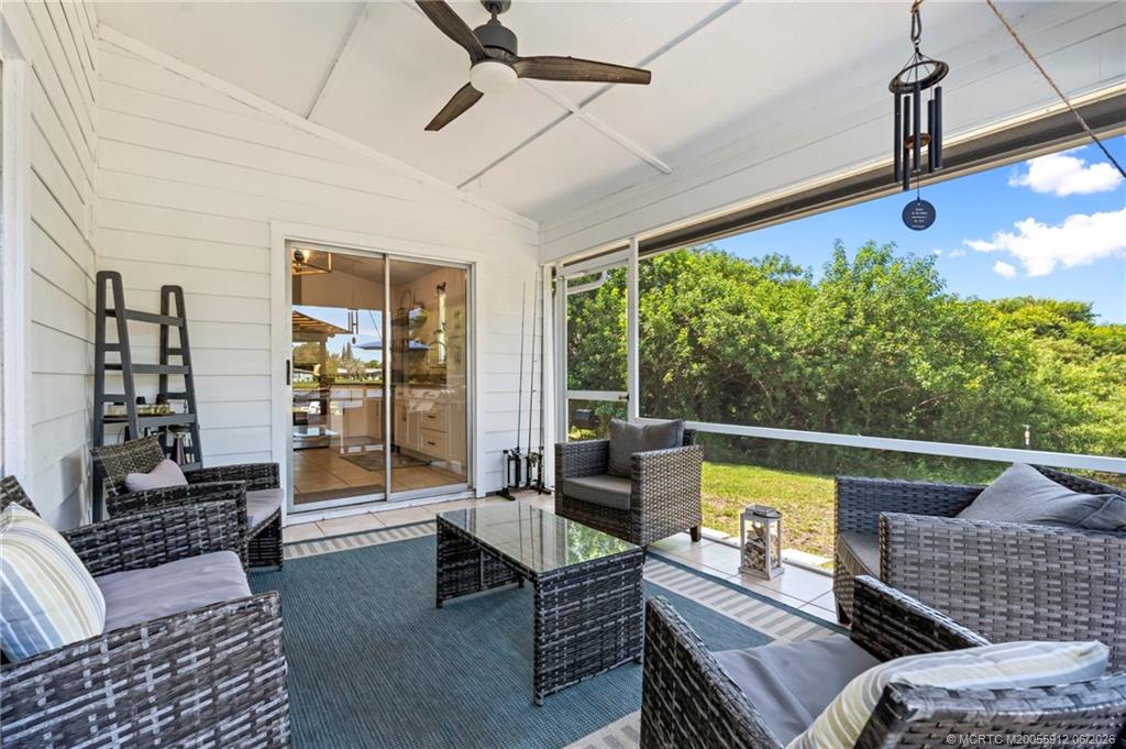 4401 Southeast Satinleaf Place Stuart, FL 34997 - Photo 30 of 51 Screened in Patio