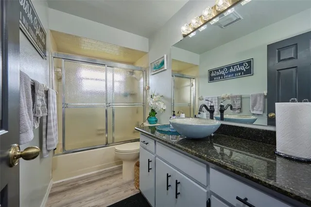 a outdoor space with furniture