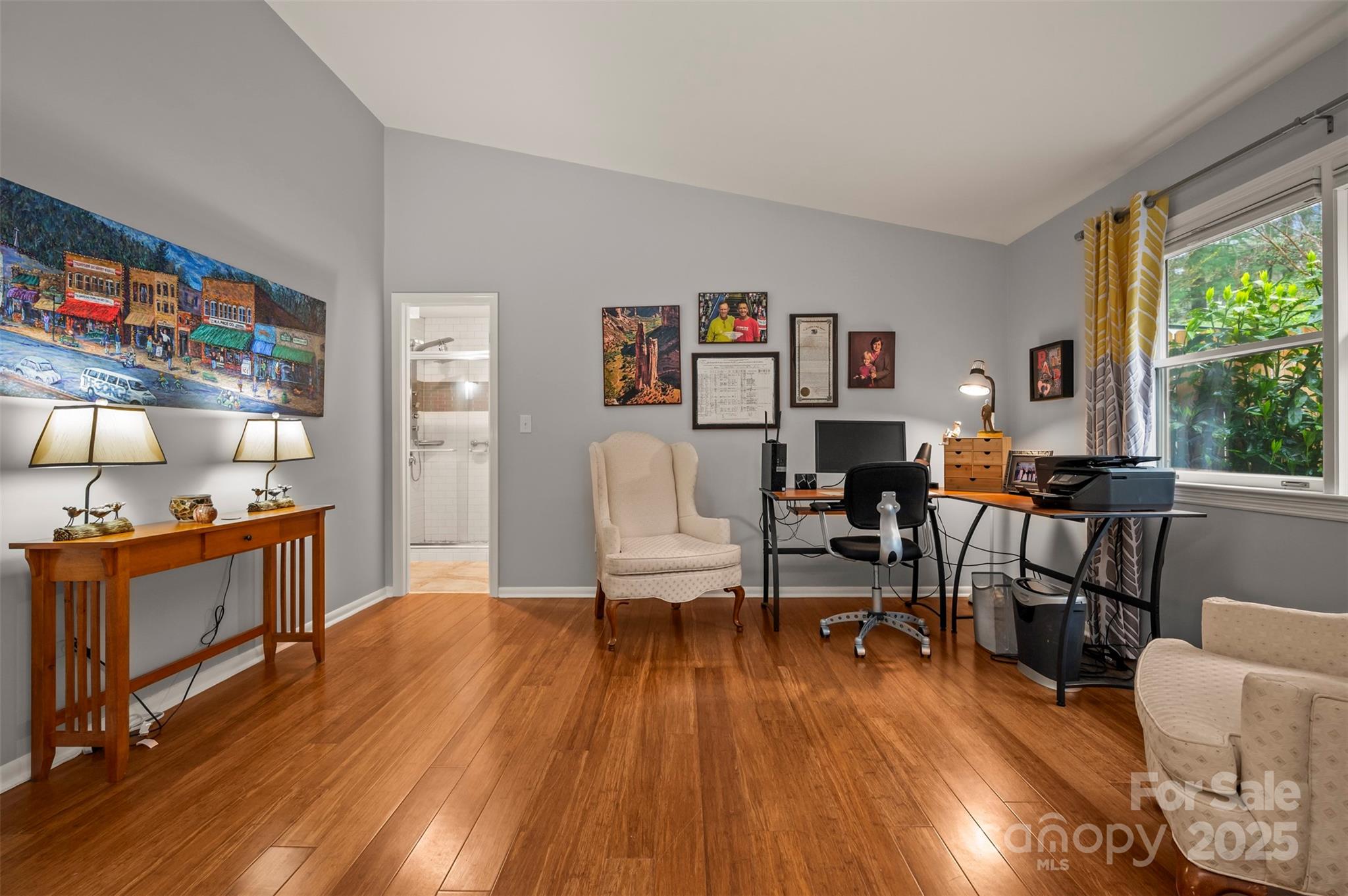 44 Jervey Road, Unit 3A Tryon, NC 28782 - Photo 16 of 29 a living room with furniture and a wooden floor