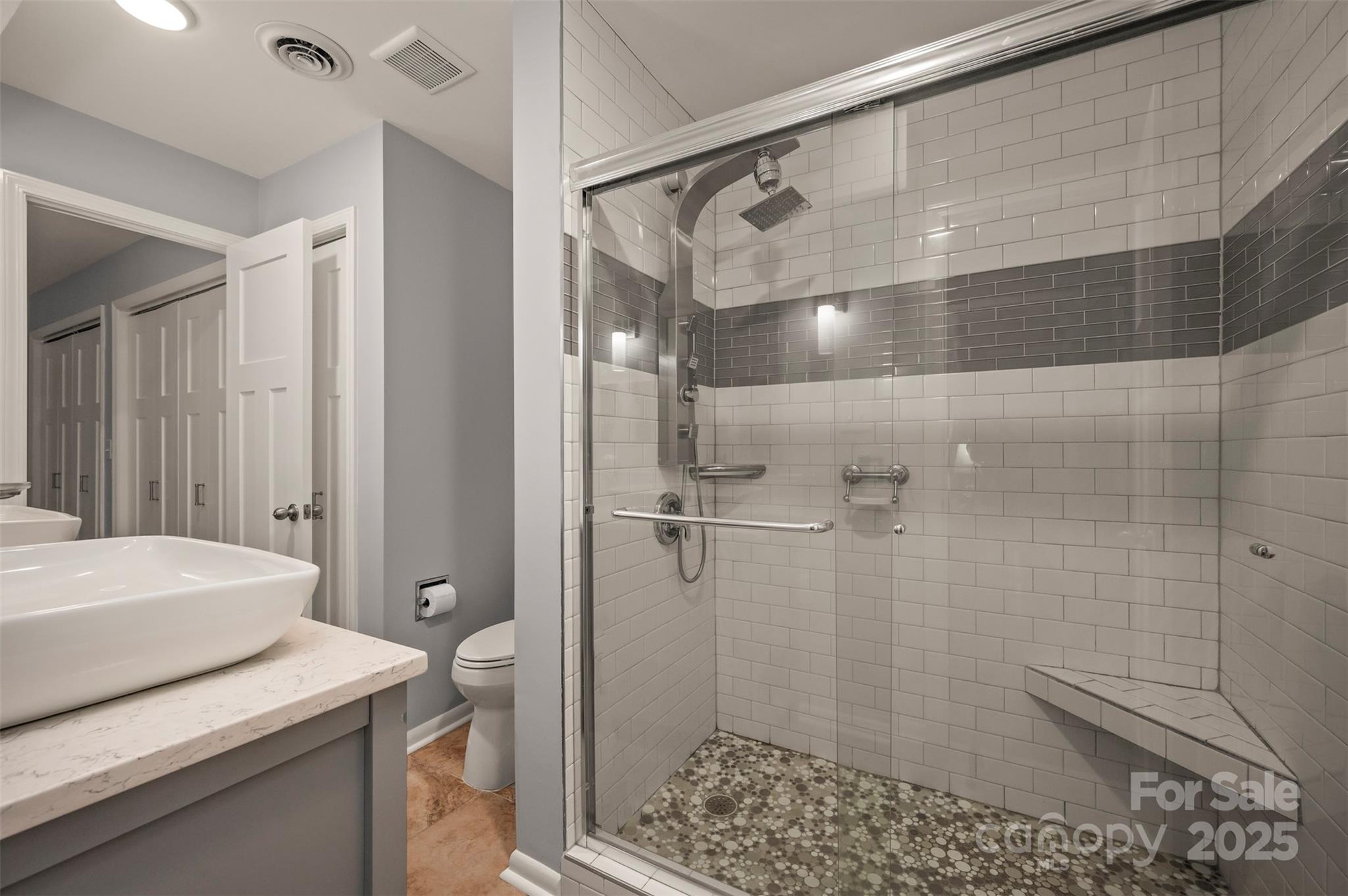 44 Jervey Road, Unit 3A Tryon, NC 28782 - Photo 24 of 29 a bathroom with a sink and shower