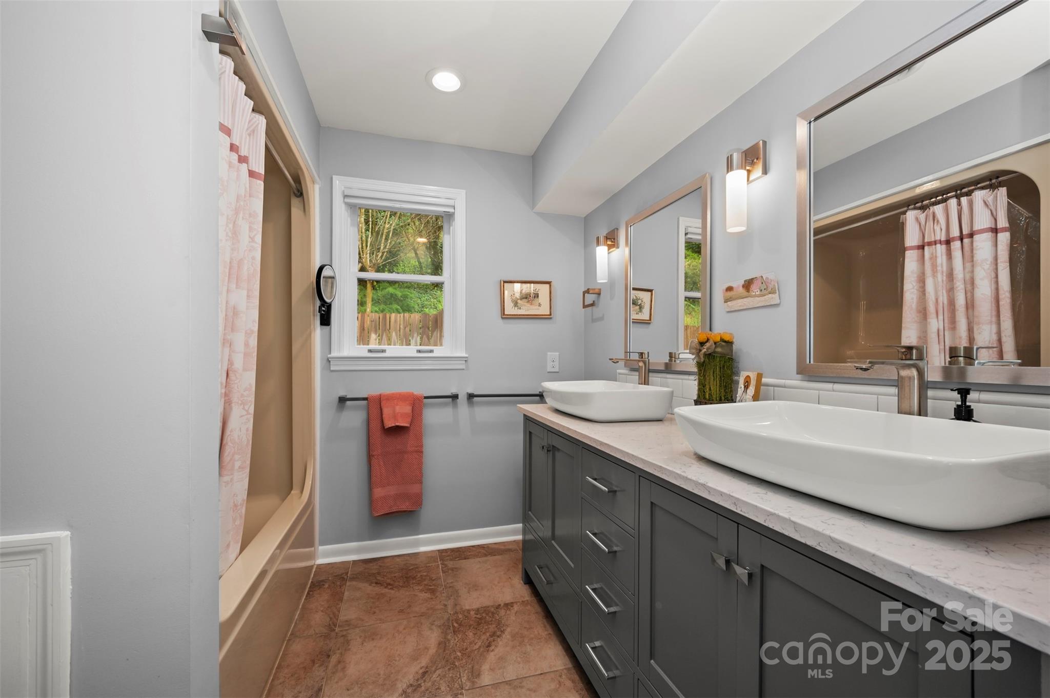 44 Jervey Road, Unit 3A Tryon, NC 28782 - Photo 25 of 29 a bathroom with a sink a vanity and a mirror