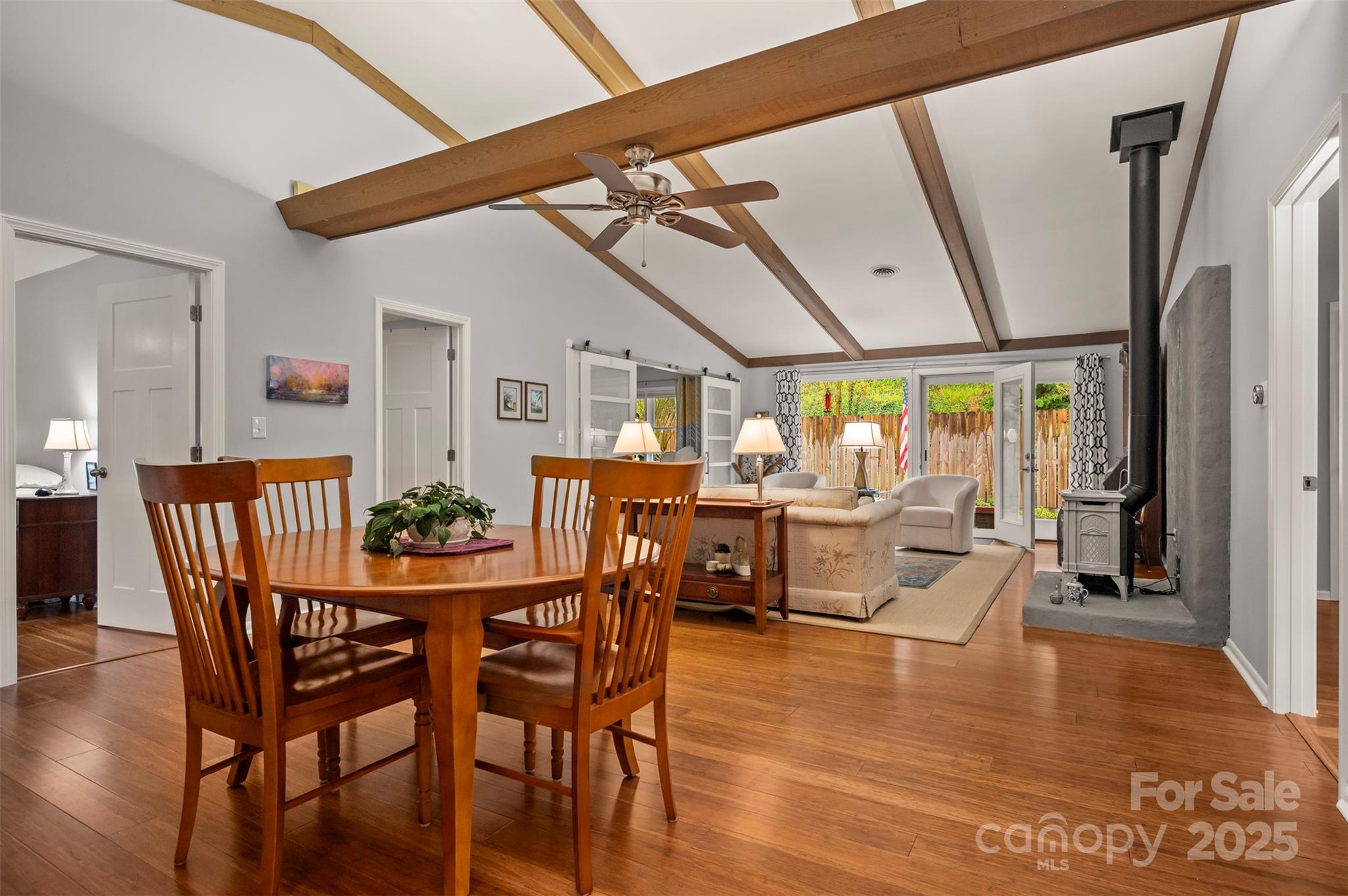 44 Jervey Road, Unit 3A Tryon, NC 28782 - Photo 7 of 29 a dining room with furniture window and wooden floor
