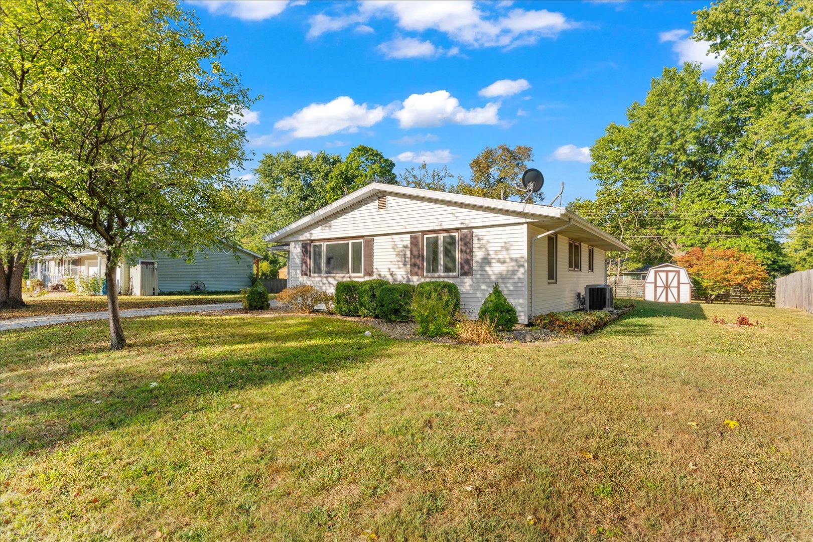 708 Jackson Street Monticello, IL 61856 - Photo 22 of 28 a view of a house with a yard