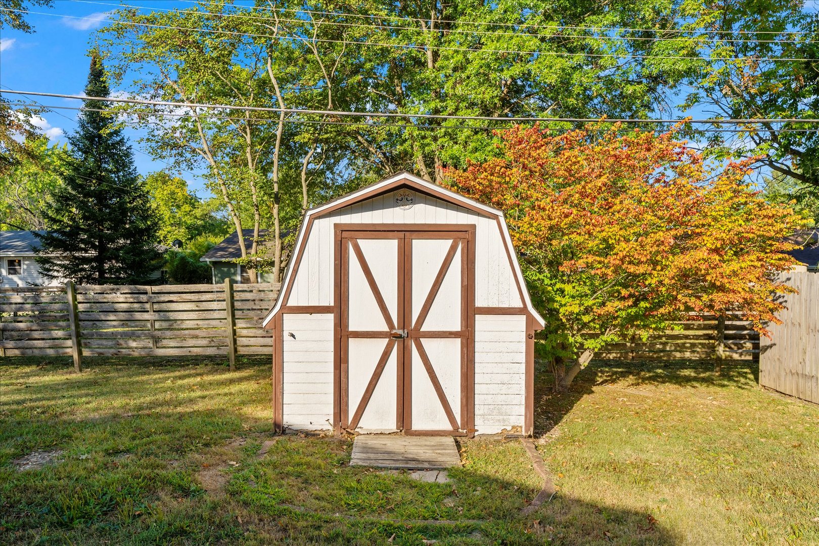 708 Jackson Street Monticello, IL 61856 - Photo 27 of 28 a view of a yard in front of a house