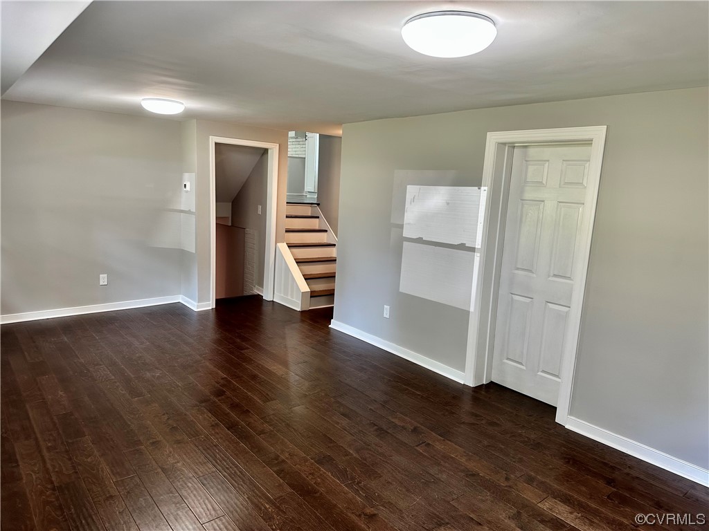 1035 Southam Drive Richmond, VA 23235 - Photo 34 of 43 an empty room with wooden floor and closet
