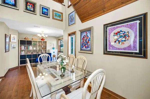 a room with furniture and a window