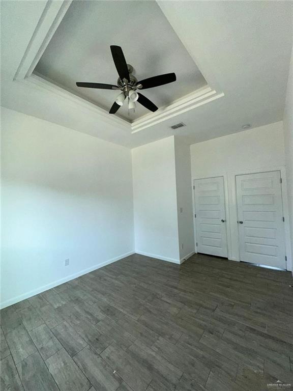 1002 North Glasscock Road, Unit 6 Mission, TX 78572 - Photo 11 of 13 wooden floor in an empty room
