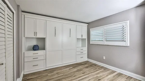 a view of walk in closet