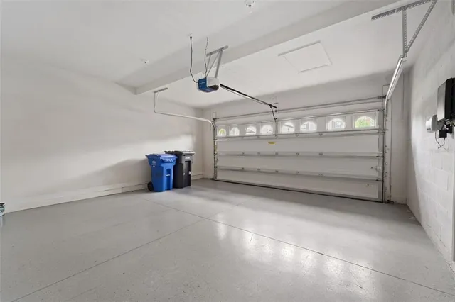 a view of a balcony with wooden floor and fence