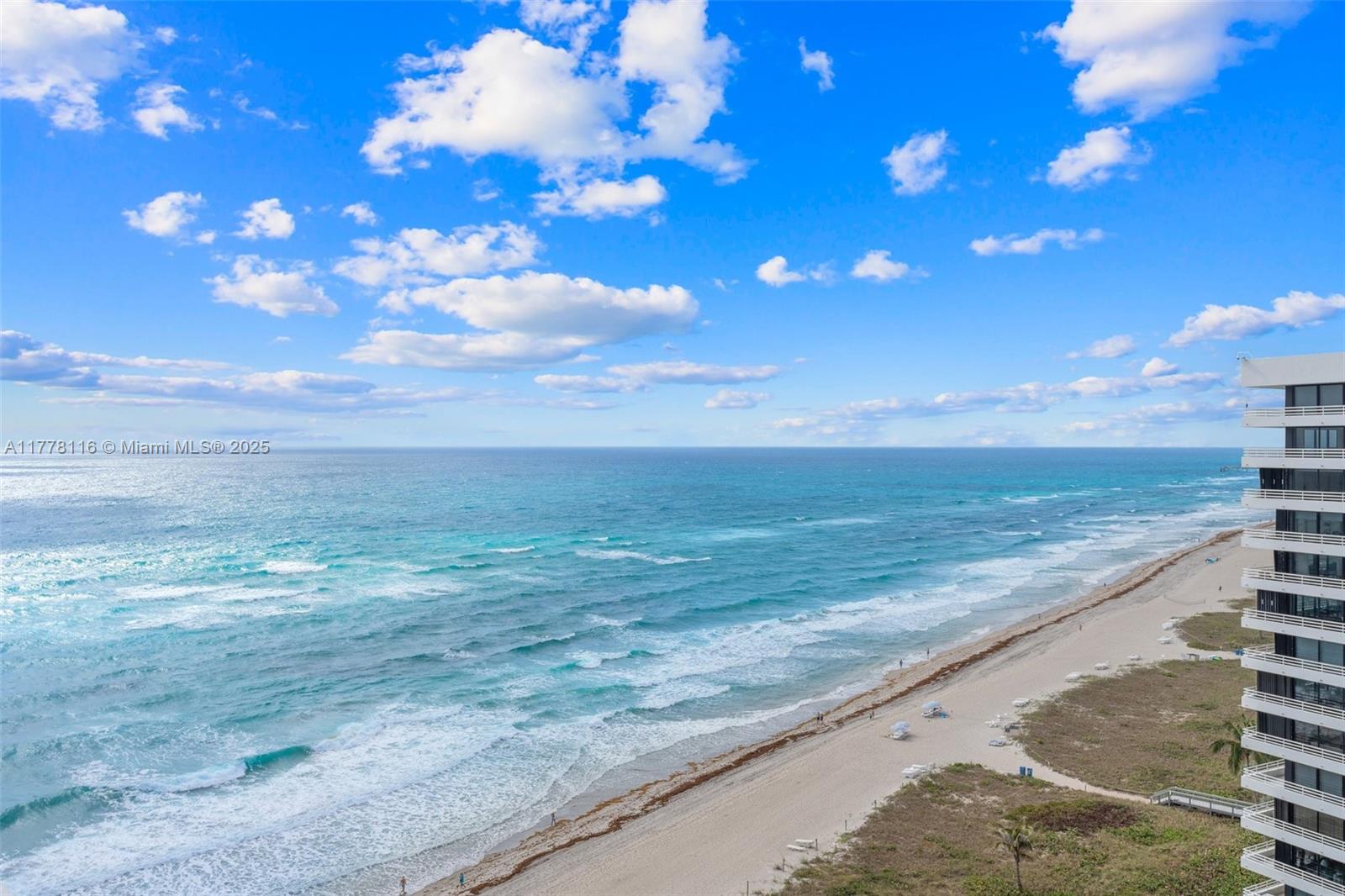 1200 South Ocean Boulevard, Unit 16C Boca Raton, FL 33432 - Photo 23 of 52 OCEAN VIEW FROM THE BALCONY!