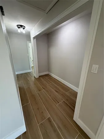 a view of wooden floor