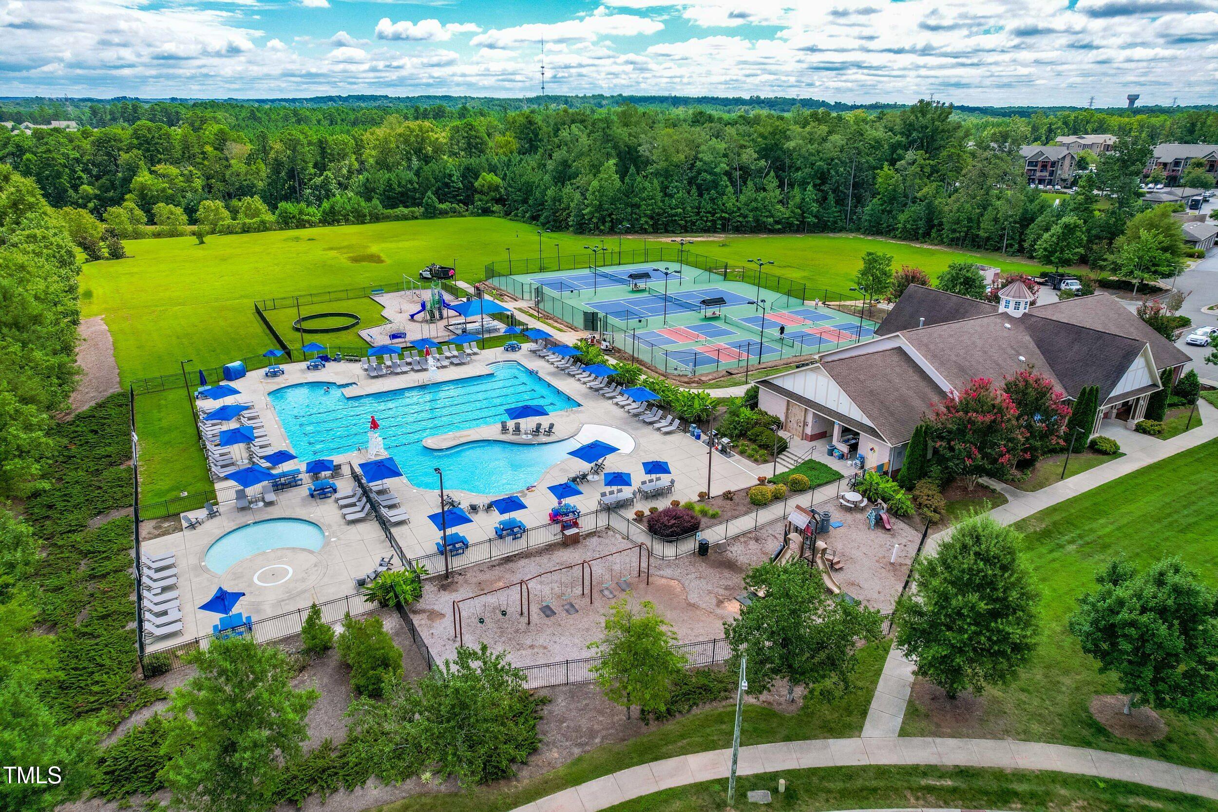 2816 Prospect Parkway Durham, NC 27703 - Photo 38 of 38 a view of outdoor space yard and swimming pool
