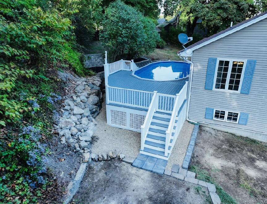 110 Pool Street Biddeford, ME 04005 - Photo 38 of 42 Pool Str Pool Aerial 1