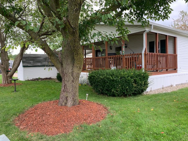 819 South 9th Street DeKalb, IL 60115 - Photo 18 of 20 a view of a house with a yard and potted plants