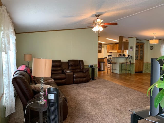 819 South 9th Street DeKalb, IL 60115 - Photo 8 of 20 a living room with furniture and a chandelier