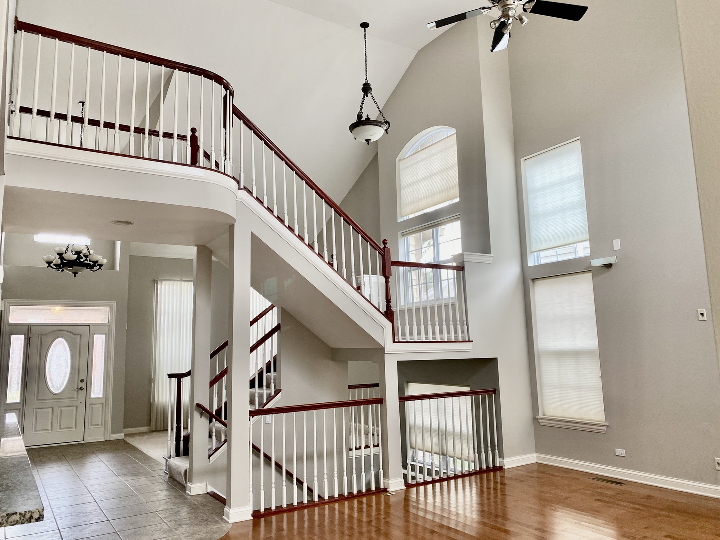 1686 Constitution Drive Glenview, IL 60026 - Photo 2 of 22 a view of entryway with wooden floor and front door
