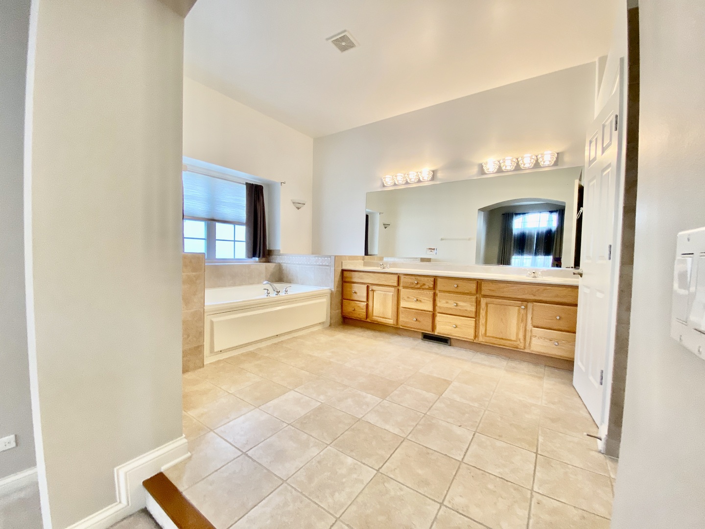1686 Constitution Drive Glenview, IL 60026 - Photo 12 of 22 a large bathroom with a large tub and sink