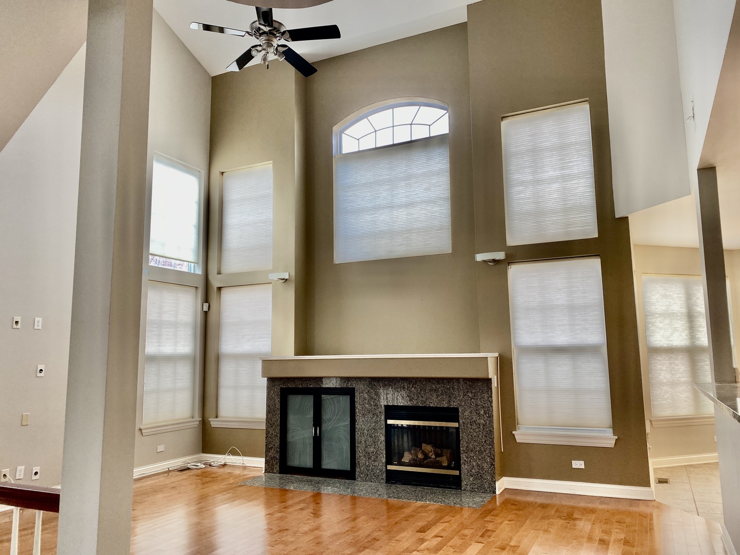 1686 Constitution Drive Glenview, IL 60026 - Photo 3 of 22 a view of livingroom with furniture and a fireplace