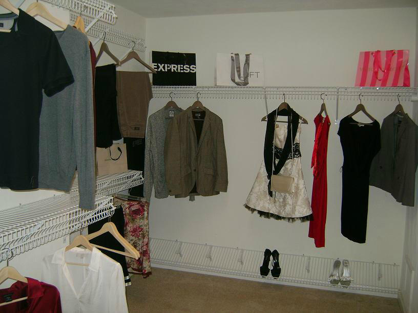 1741 Meadows Road Vinton, VA 24179 - Photo 19 of 23 walk in closet with clothes and shoes