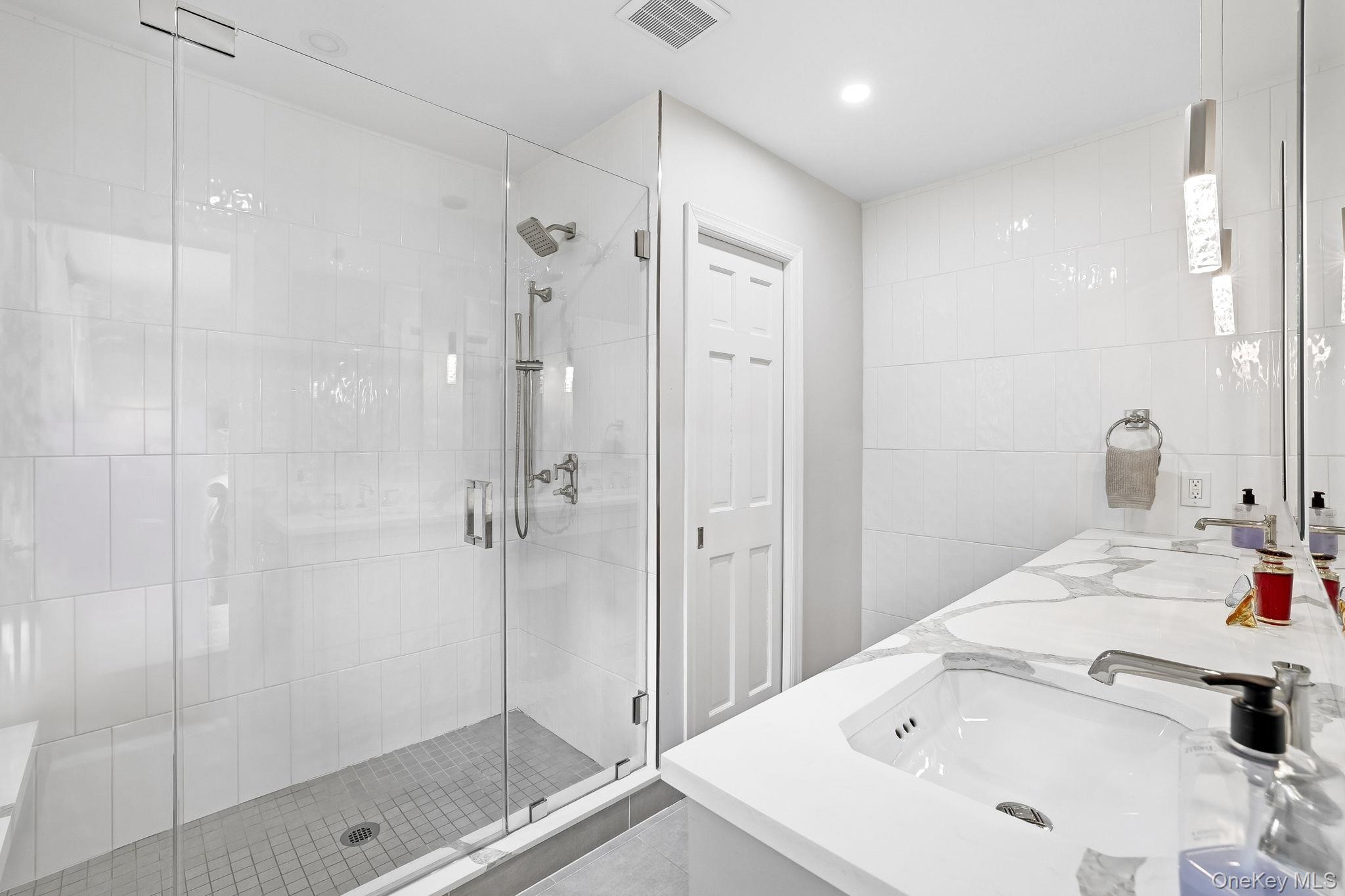 80 Highfield Road Harrison, NY 10528 - Photo 24 of 42 Glass Enclosed Shower