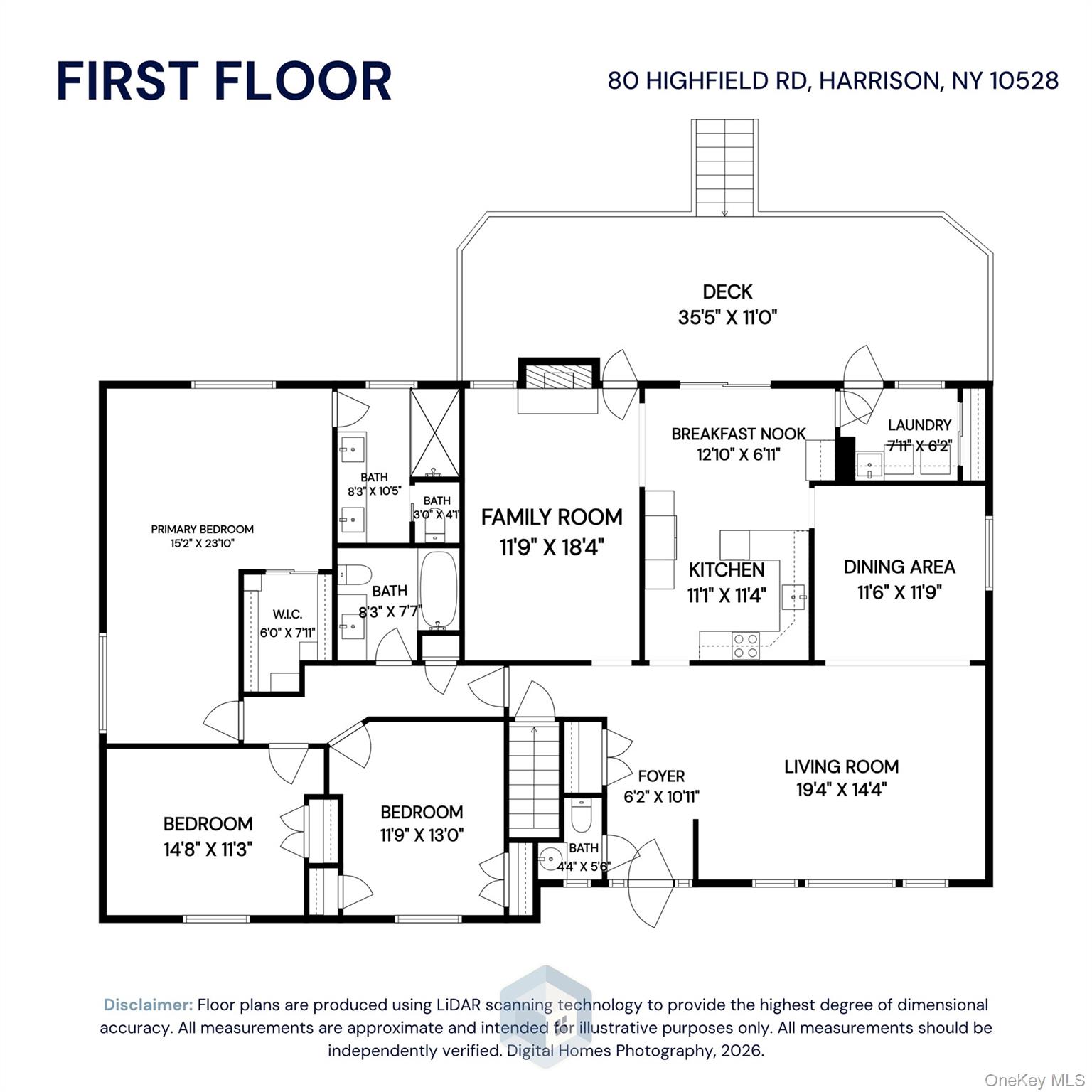 80 Highfield Road Harrison, NY 10528 - Photo 41 of 42 First Floor