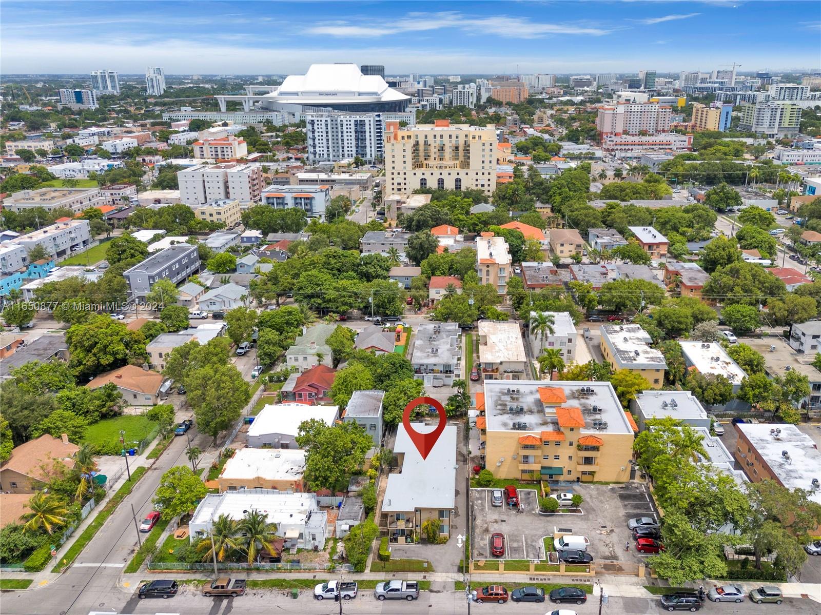 1361 Southwest 4th Street Miami, FL 33135 - Photo 6 of 14 an aerial view of city