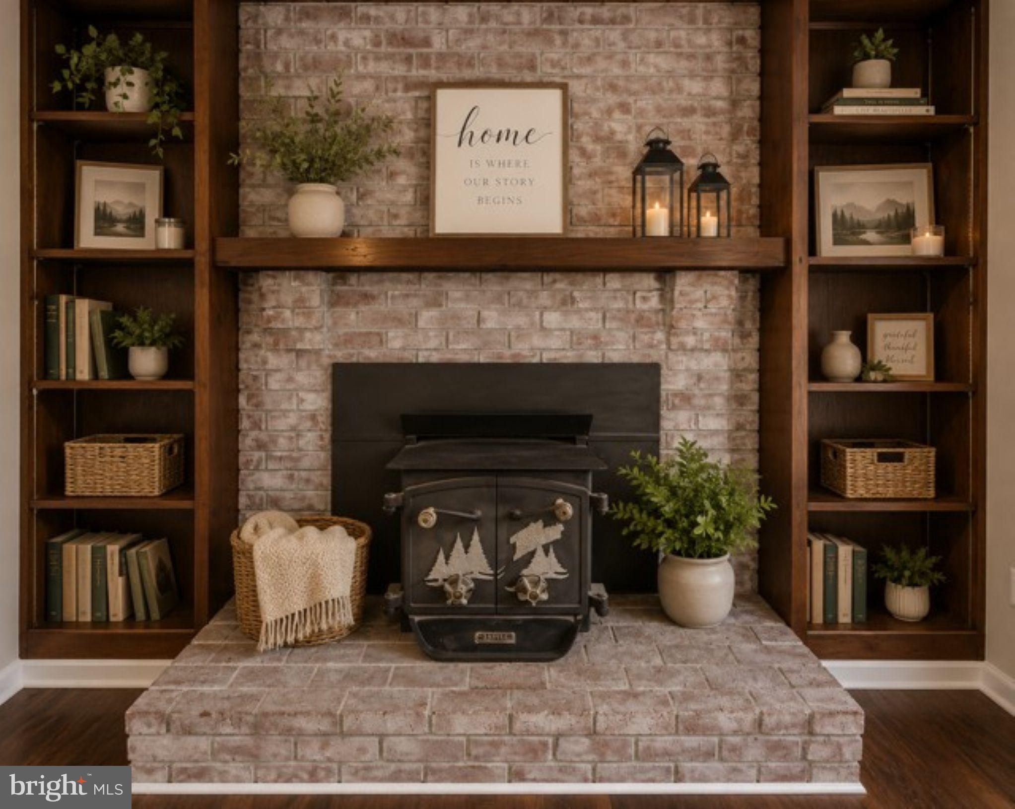 2085 Crums Church Road Berryville, VA 22611 - Photo 24 of 61 Fire place in Living room (virtually staged)