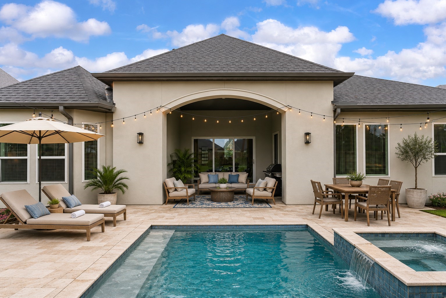 12932 Whitewater Way Conroe, TX 77302 - Photo 30 of 48 Or maybe adding a pool? (Pool has been virtually staged)