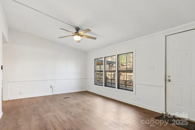 wooden floor in an empty room