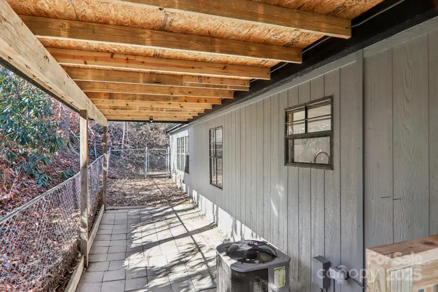 a view of front door