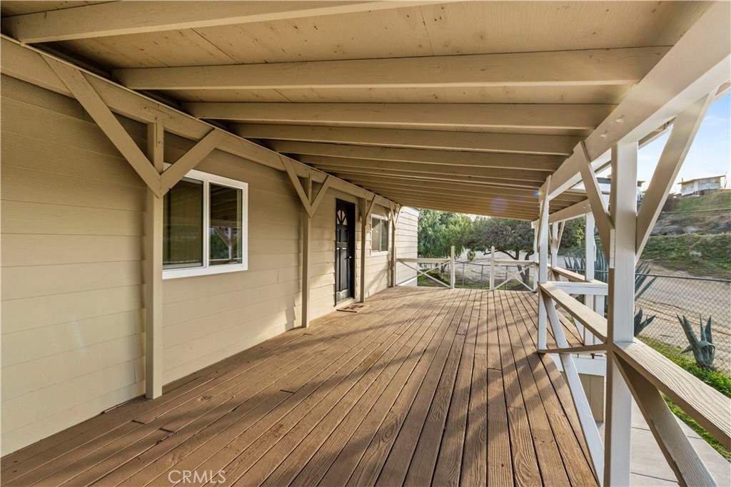33195 Meyer Road Nuevo, CA 92567 - Photo 5 of 36 a view of a house with a roof deck