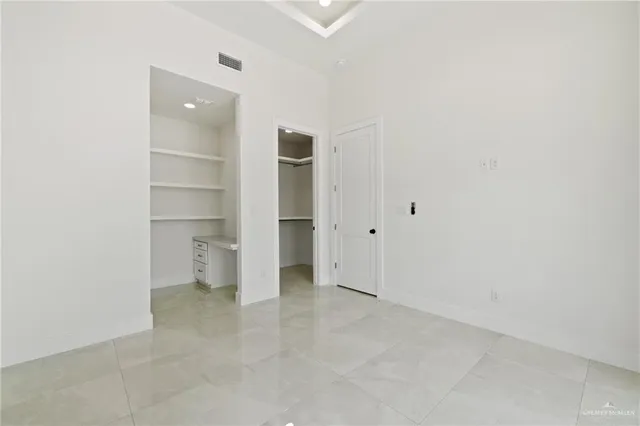 a view of empty room