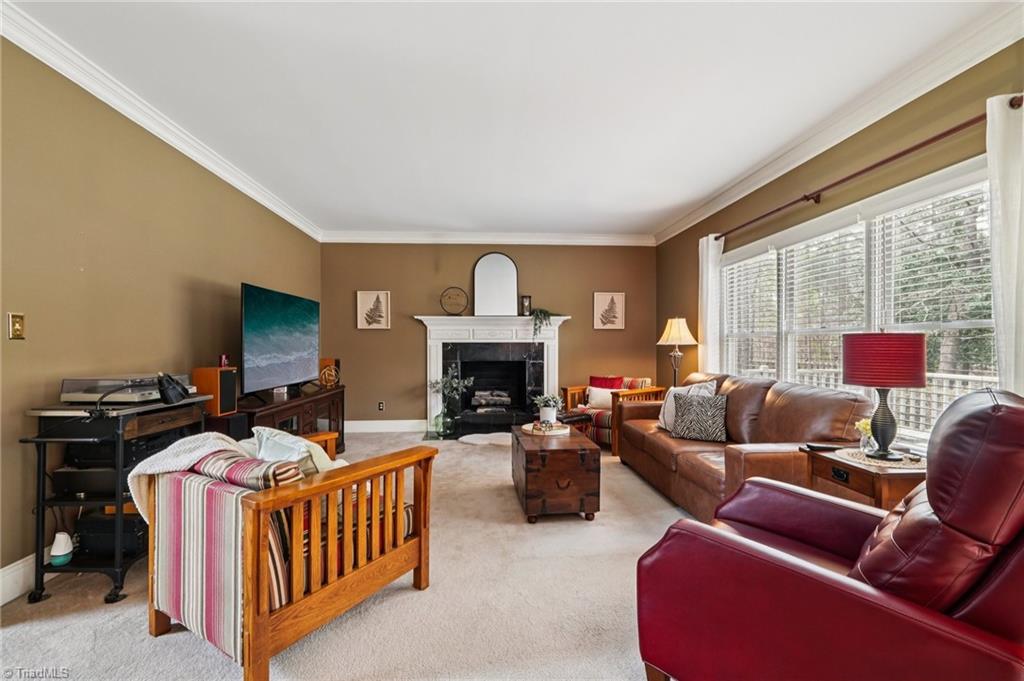 3833 Wesseck Drive High Point, NC 27265 - Photo 16 of 50 Den space with " Wall of Windows "!