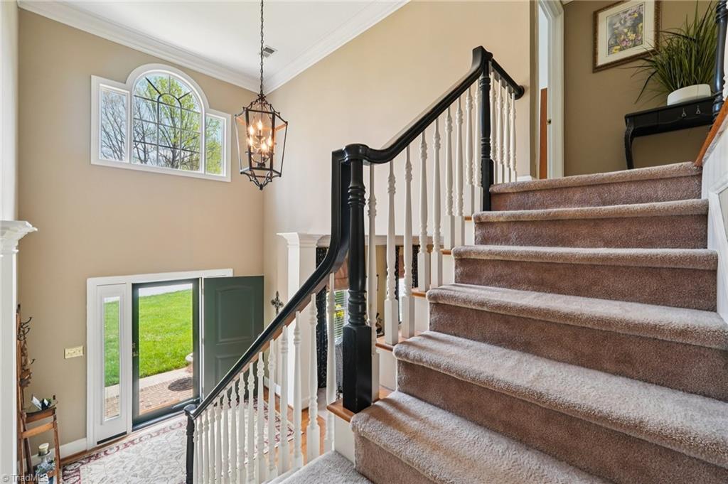 3833 Wesseck Drive High Point, NC 27265 - Photo 23 of 50 Front staircase