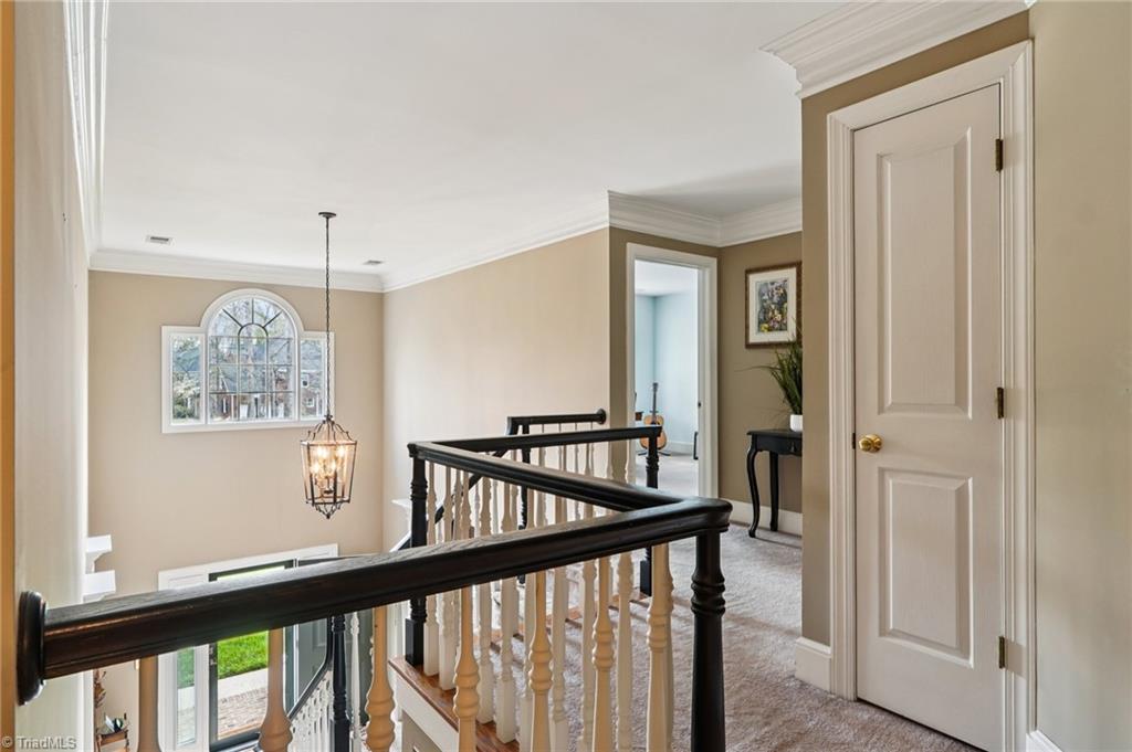 3833 Wesseck Drive High Point, NC 27265 - Photo 29 of 50 Upstairs ~ Beautiful two story foyer