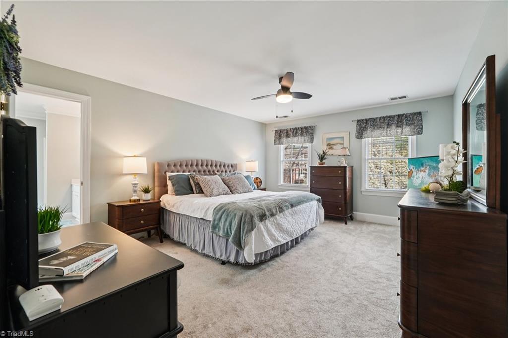 3833 Wesseck Drive High Point, NC 27265 - Photo 31 of 50 Primary bedroom upstairs is so spacious!
