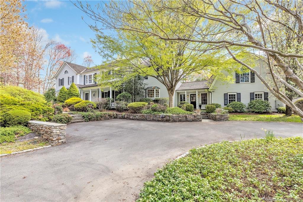 1800 Hillside Road Fairfield, CT 06824 - Photo 1 of 1 Gorgeous details of stone walls, perennial gardens and mature trees welcome you home!