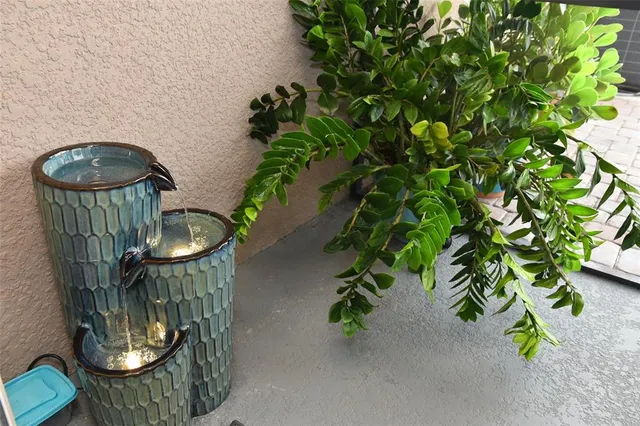 a view of a entryway with storage and utility