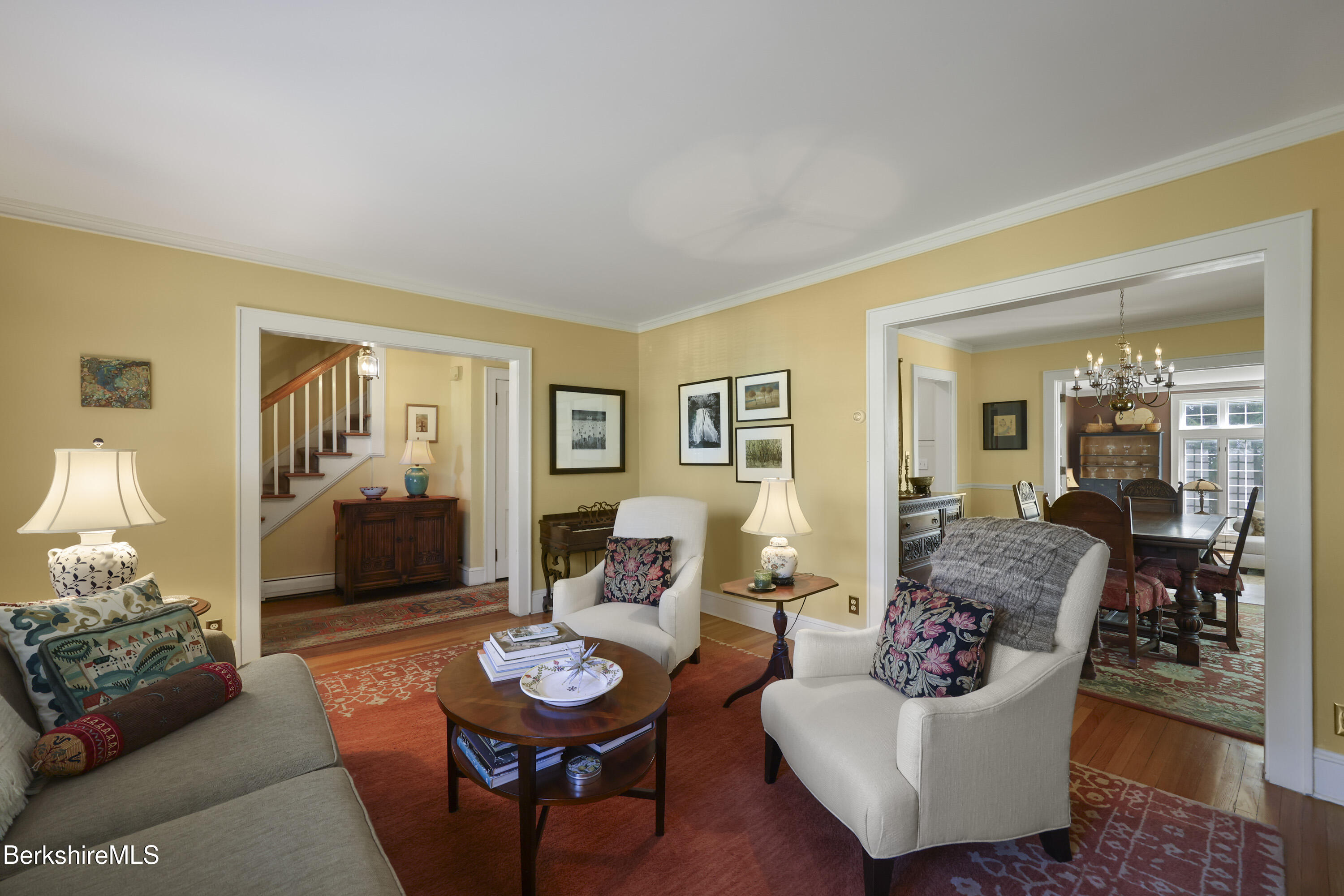 39 Lexington Parkway Pittsfield, MA 01201 - Photo 13 of 48 a living room with furniture and wooden floor