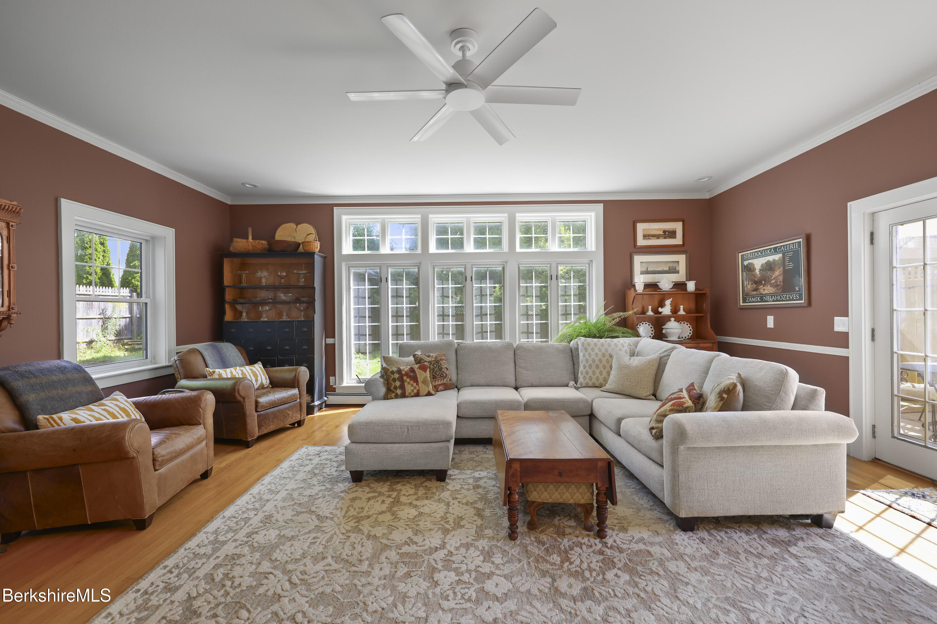 39 Lexington Parkway Pittsfield, MA 01201 - Photo 17 of 48 a living room with furniture and a large window