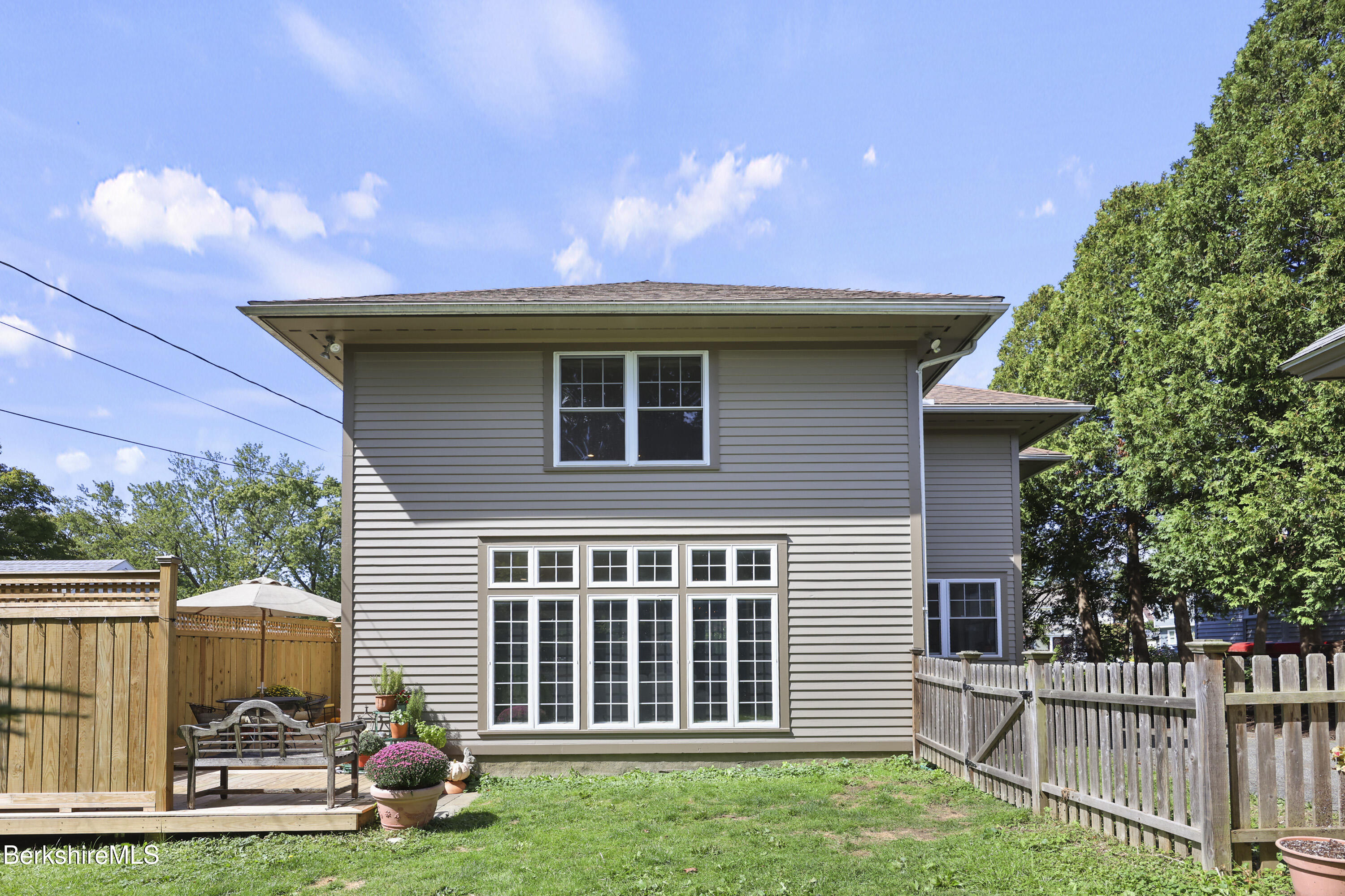 39 Lexington Parkway Pittsfield, MA 01201 - Photo 37 of 48 a front view of a house with a yard and furniture