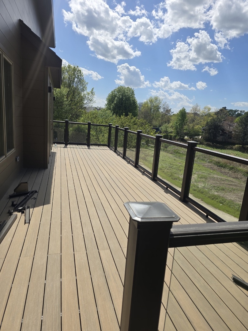 7234 Roxbury Court Long Grove, IL 60060 - Photo 28 of 34 a balcony with wooden floor