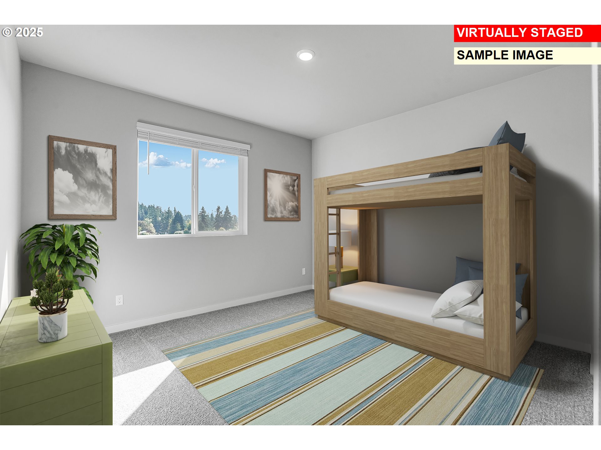 5486 North 88th Avenue Camas, WA 98607 - Photo 19 of 28 a bedroom with a bed and a window