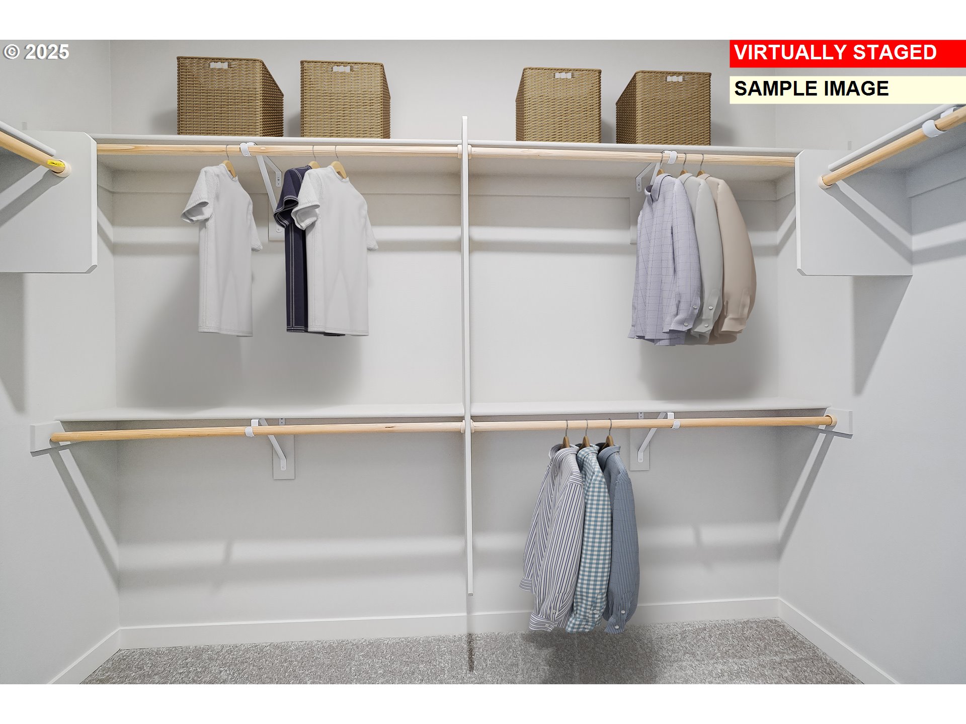 5486 North 88th Avenue Camas, WA 98607 - Photo 23 of 28 a close view of walk in closet