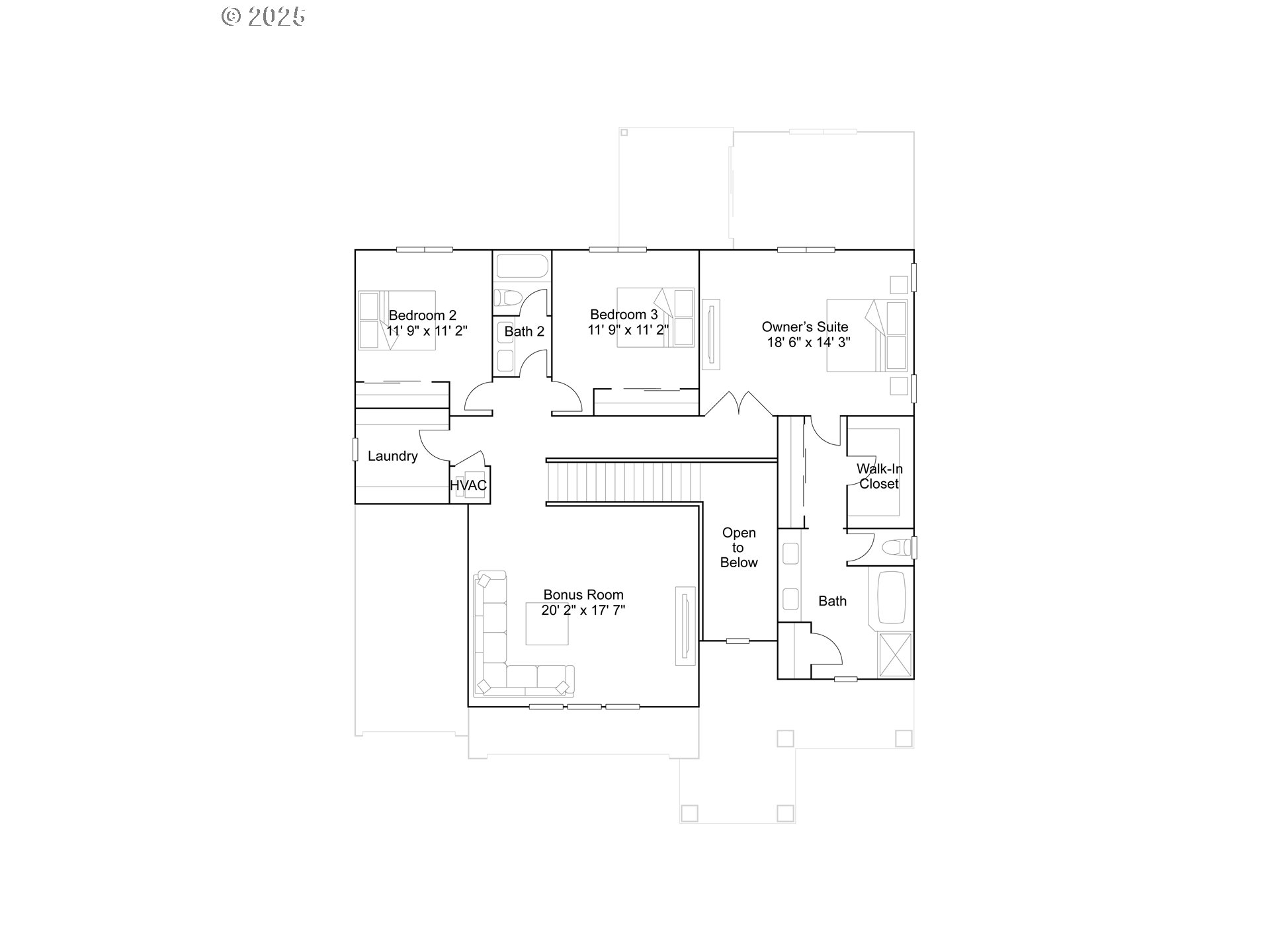 5486 North 88th Avenue Camas, WA 98607 - Photo 3 of 28 a picture of a floor plan