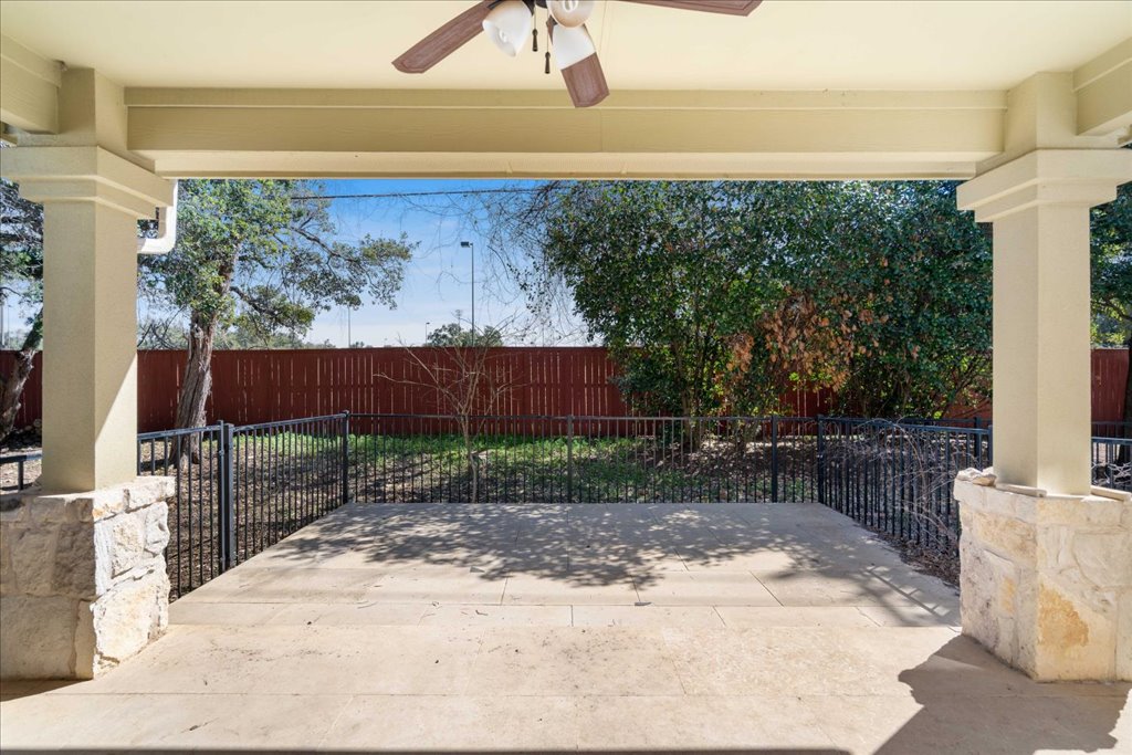 14815 Avery Ranch Boulevard, Unit 302 Austin, TX 78717 - Photo 11 of 30 a view of a back yard of the house